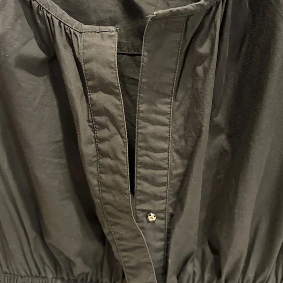 Quince 100% Organic Cotton Poplin Tiered Mini Dress (Size Small) - Picture 4 of 5